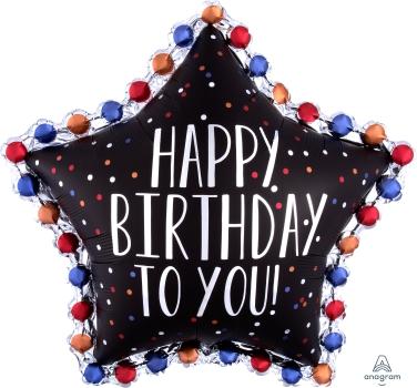 Happy Birthday to you 34" - (Single Pack). 3905801 - FestiUSA