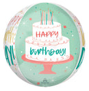 Happy Cake Day Orbz 15" - (Single Pack). 4265401 - FestiUSA