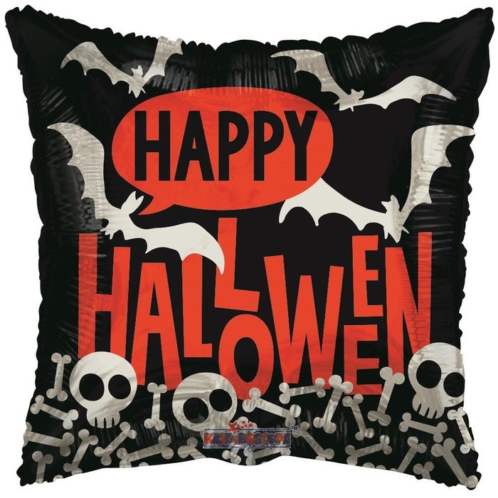 Happy Halloween Bats 18" - (Single Pack). 88187-18 - FestiUSA