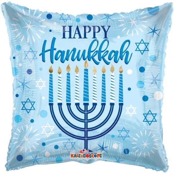 Happy Hanukkah 18" - (Flat) 89173-LK - FestiUSA
