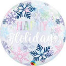 Happy Holidays Snowflakes 22" - (Single Pack). 14834 - FestiUSA
