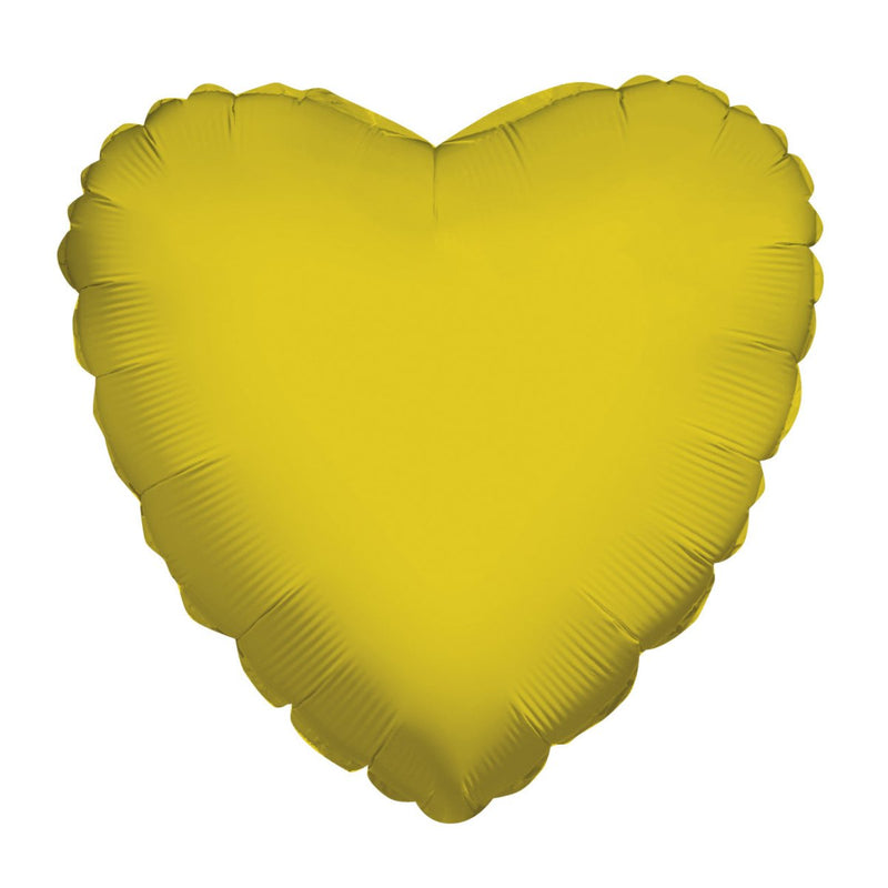 Heart Gold Shaped 4" (Flat). 34108-04 - FestiUSA