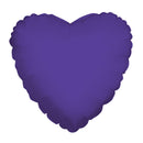 Heart Purple Shaped 9" (Flat). 34106-09 - FestiUSA