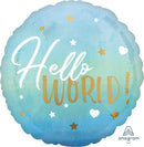 Hello World Blue 17" - (Single Pack). 3973001 - FestiUSA