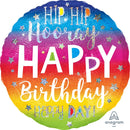 Hip Hip Hooray Birthday 18" - (Single Pack). 3962401 - FestiUSA