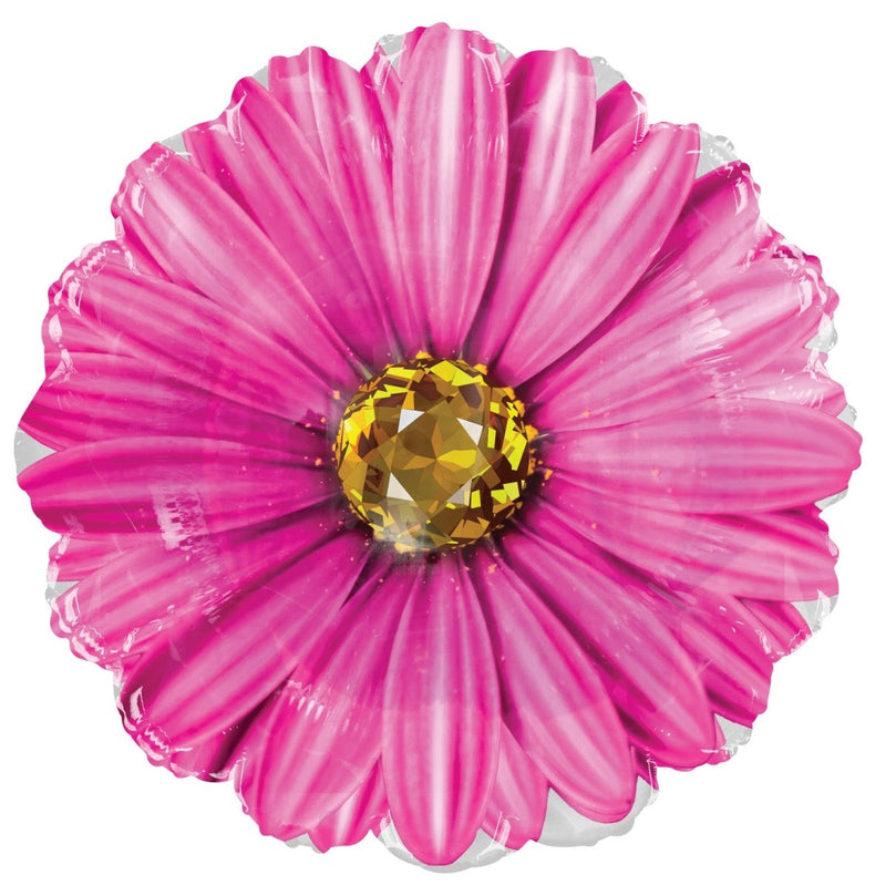 Hot Pink Rhinestone Daisy 18" - (Single Pack). 15756-18 - FestiUSA