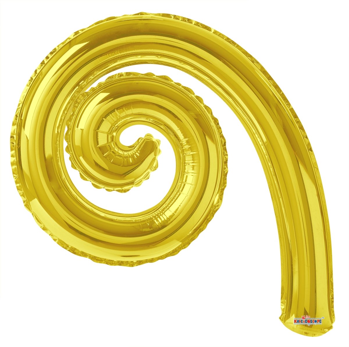 Kurly Spiral Gold 14" - (Flat) 19927-DCF - FestiUSA