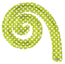 Kurly Spiral Kiwi Dots 14" (Flat). 15042-DCF - FestiUSA
