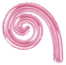 Kurly Spiral Pink 14" (Flat). 19929-DCF - FestiUSA