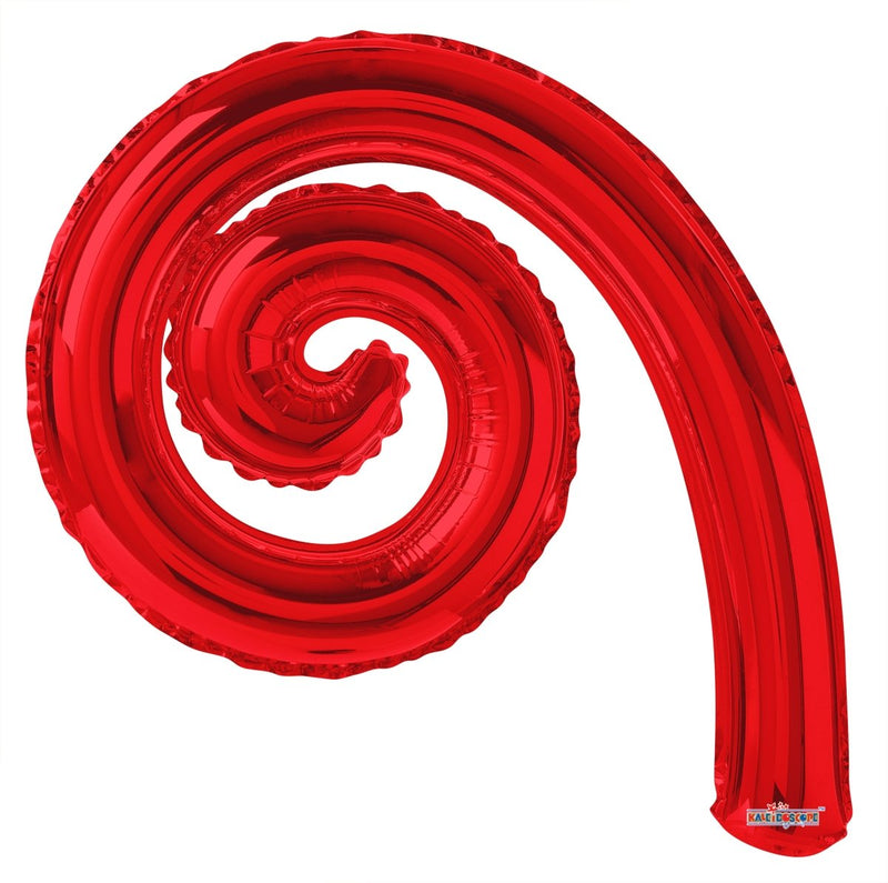 Kurly Spiral Red Gb 14" (Flat). 15013-DCF - FestiUSA