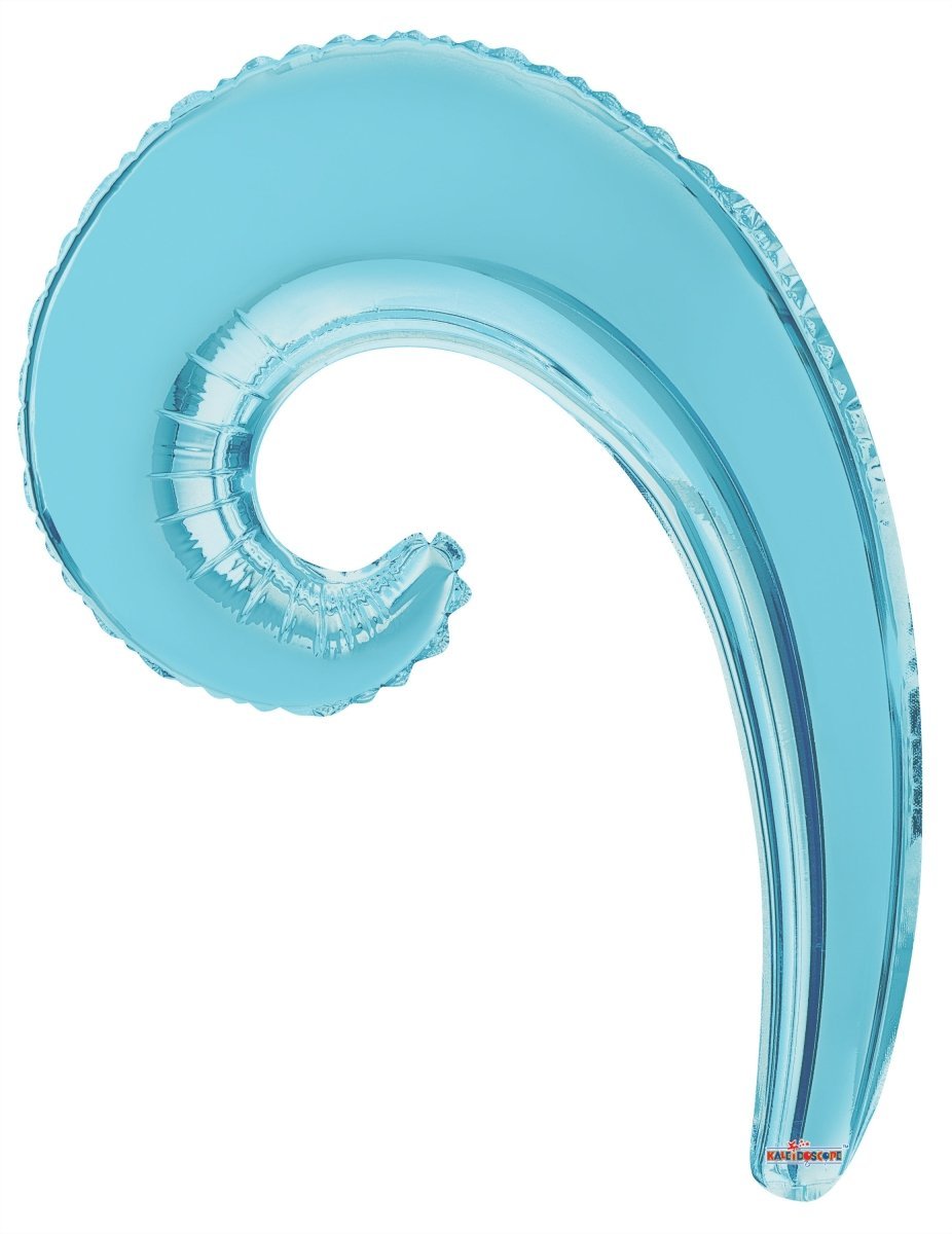 Kurly Wave Light Blue 14" - (Flat) 19924-DCF - FestiUSA