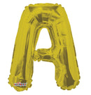 Letter A Gold 14" - (Single Pack). 35068-14 - FestiUSA
