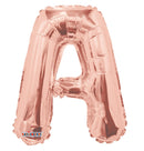 Letter A Rose Gold 14″ - (Single Pack). 15650-14 - FestiUSA