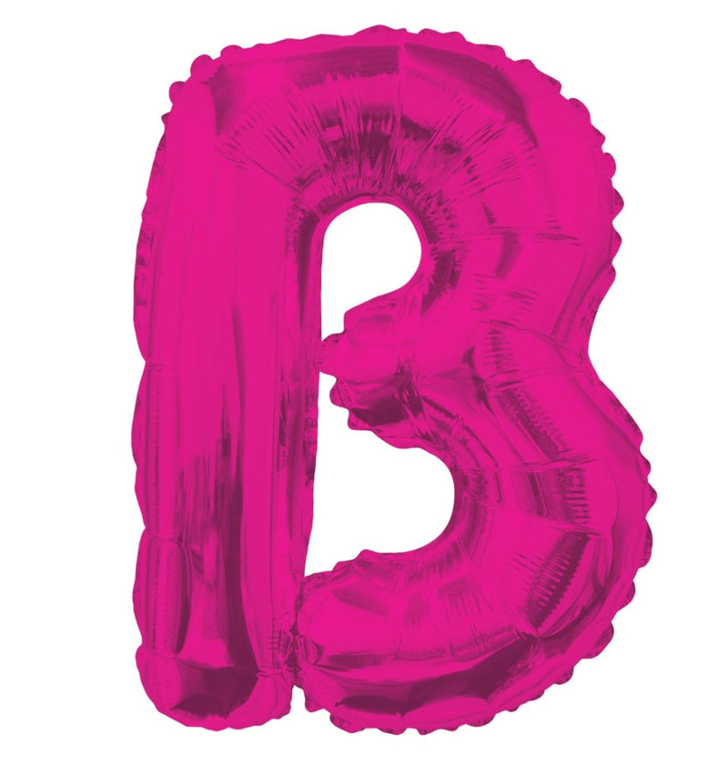 Letter B Hot Pink 14" - (Single Pack). 34798-14 - FestiUSA
