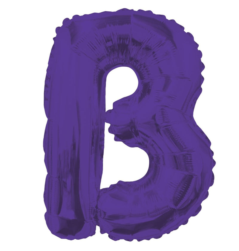 Letter B Purple 14" - (Single Pack). 34773-14 - FestiUSA