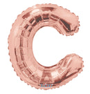 Letter C Rose Gold 14″ - (Single Pack). 15652-14 - FestiUSA