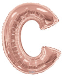 Letter C Rose Gold 34″ – (Single Pack). 15612-34 - FestiUSA