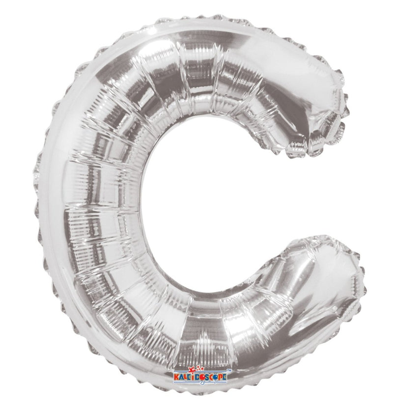 Letter C Silver 14" - (Single Pack). 34895-14 - FestiUSA