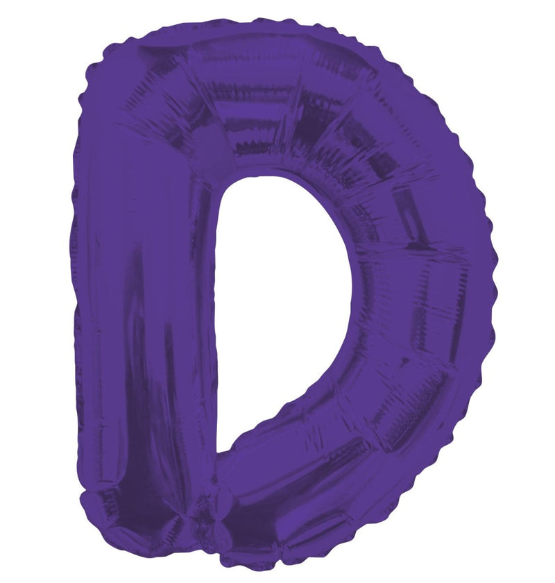 Letter D Purple 14" - (Single Pack). 34775-14 - FestiUSA