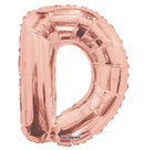Letter D Rose Gold 14″ - (Single Pack). 15653-14 - FestiUSA