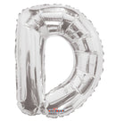 Letter D Silver 14" - (Single Pack). 34896-14 - FestiUSA