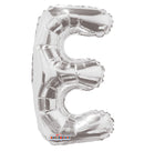 Letter E Silver 14" - (Single Pack). 34897-14 - FestiUSA