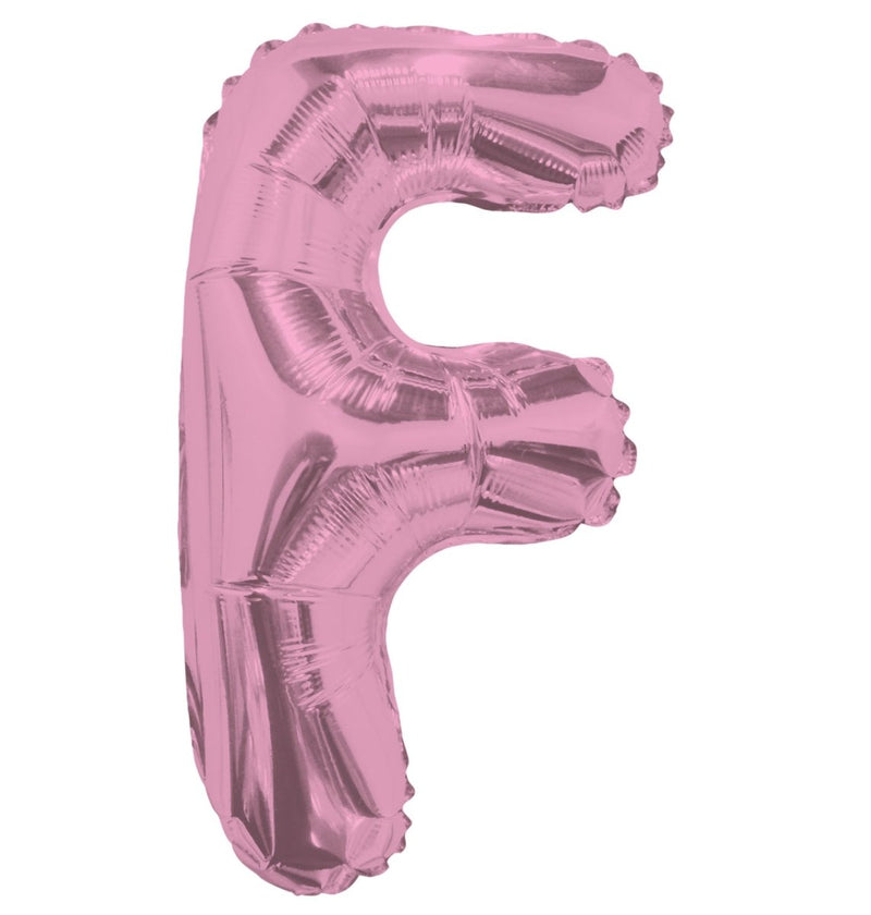 Letter F Light Pink 14" - (Single Pack). 34852-14 - FestiUSA