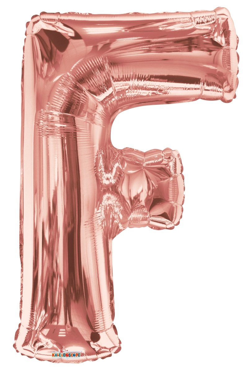 Letter F Rose Gold 34″ – (Single Pack). 15615-34 - FestiUSA