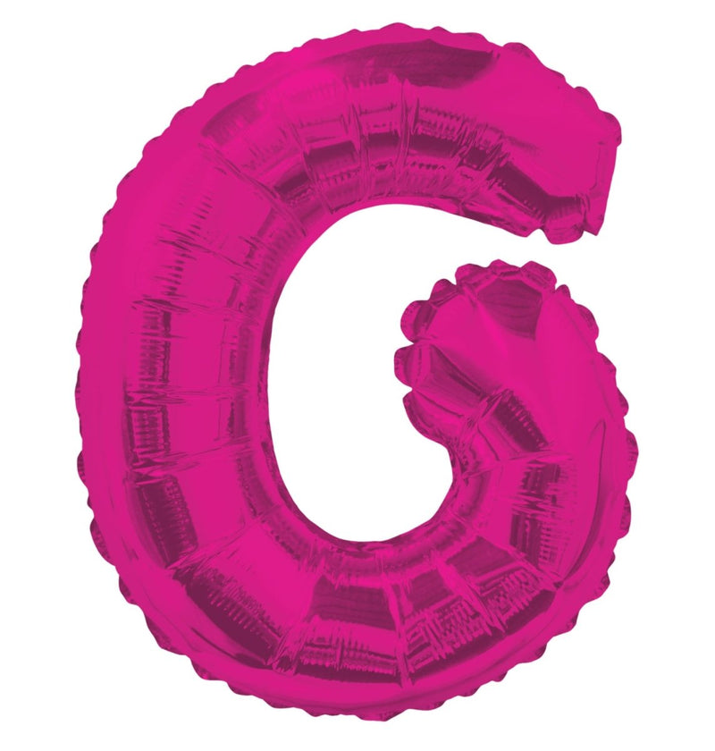 Letter G Hot Pink 14" - (Single Pack). 34803-14 - FestiUSA