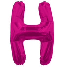 Letter H Hot Pink 14" - (Single Pack). 34804-14 - FestiUSA
