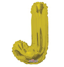 Letter J Gold 14" - (Single Pack). 35077-14 - FestiUSA