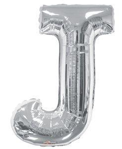 Letter J Silver 34″ – (Single Pack). 15239-34 - FestiUSA