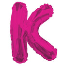Letter K Hot Pink 14" - (Single Pack). 34807-14 - FestiUSA