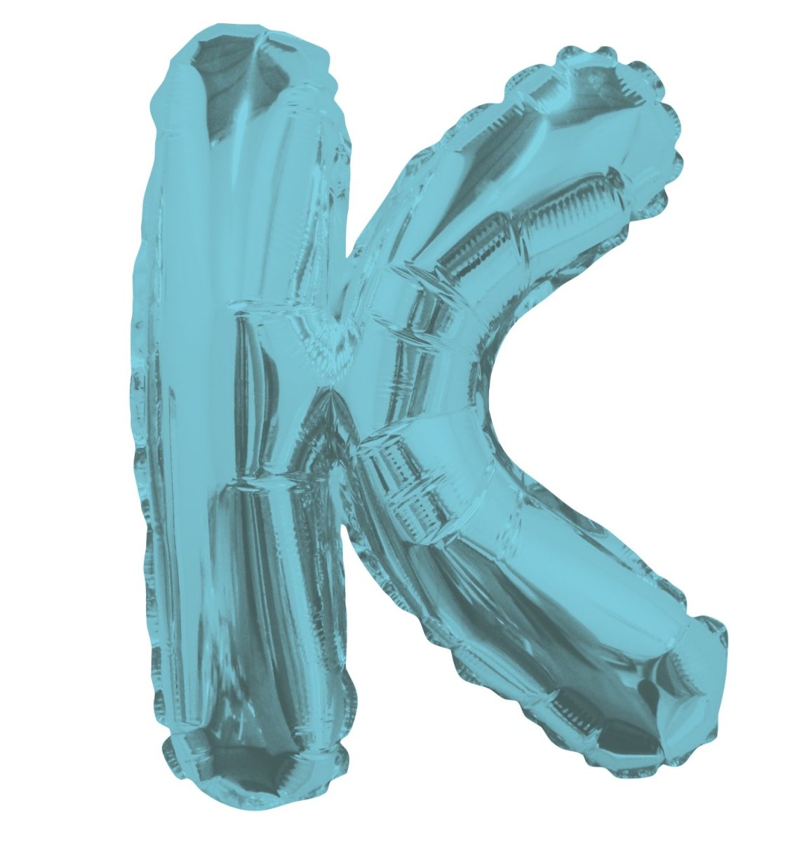 Letter K Light Blue 14