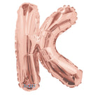 Letter K Rose Gold 14" - (Single Pack). 15660-14 - FestiUSA