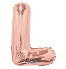 Letter L Rose Gold 14" - (Single Pack). 15661-14 - FestiUSA