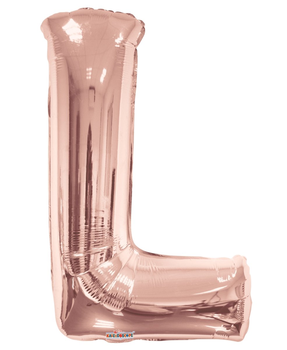 Letter L Rose Gold 34″ – (Single Pack). 15621-34 - FestiUSA