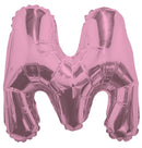 Letter M Light Pink 14" - (Single Pack). 34859-14 - FestiUSA