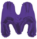 Letter M Purple 14" - (Single Pack). 34784-14 - FestiUSA