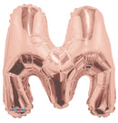 Letter M Rose Gold 14" - (Single Pack). 15662-14 - FestiUSA