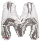 Letter M Silver 14" - (Single Pack). 34905-14 - FestiUSA
