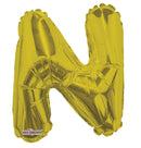 Letter N Gold 14" - (Single Pack). 35081-14 - FestiUSA