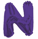Letter N Purple 14" - (Single Pack). 34785-14 - FestiUSA