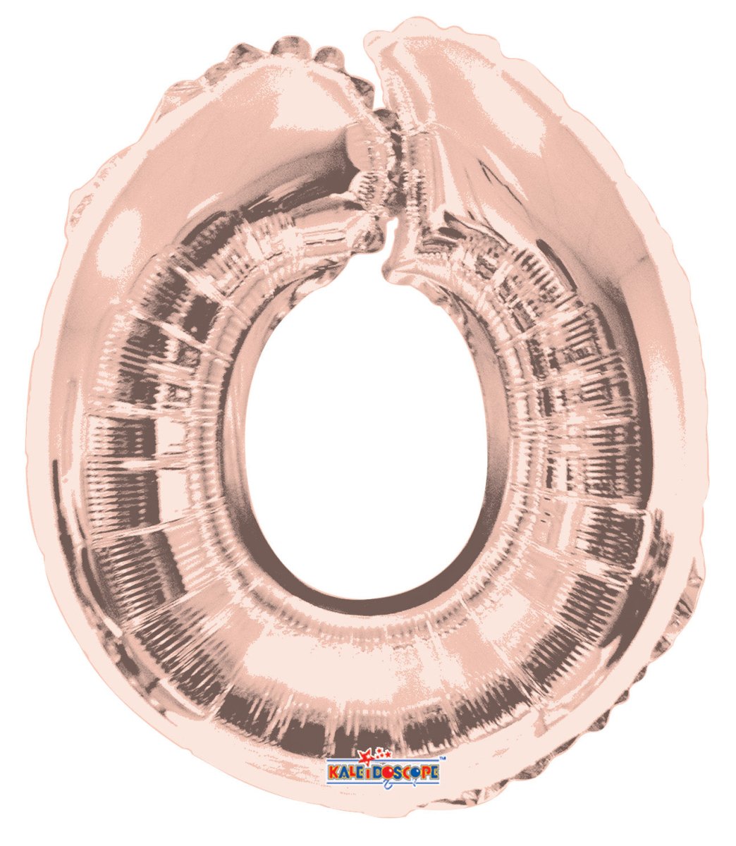 Letter O Rose Gold 14″ - (Single Pack). 15664-14 - FestiUSA