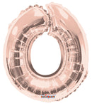 Letter O Rose Gold 14″ - (Single Pack). 15664-14 - FestiUSA