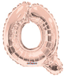 Letter Q Rose Gold 14″ - (Single Pack). 15666-14 - FestiUSA