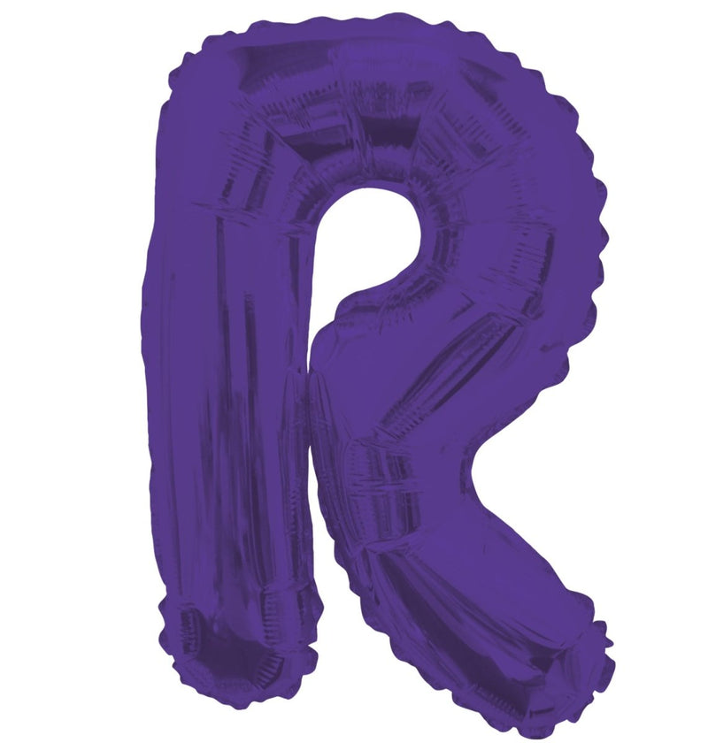 Letter R Purple 14" - (Single Pack). 34789-14 - FestiUSA