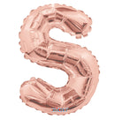 Letter S Rose Gold 14" - (Single Pack). 15668-14 - FestiUSA