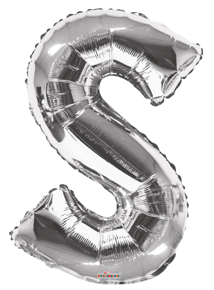Letter S Silver 34″ – (Single Pack). 15248-34 - FestiUSA