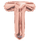 Letter T Rose Gold 14″ - (Single Pack). 15669-14 - FestiUSA